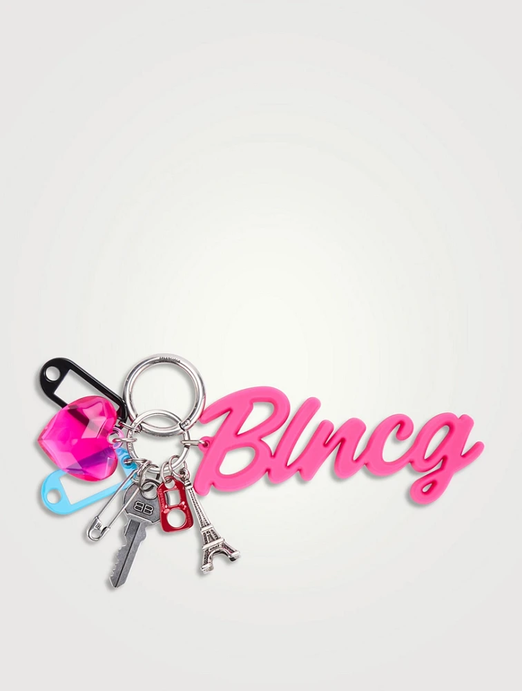 Hourglass Souvenirs Keychain