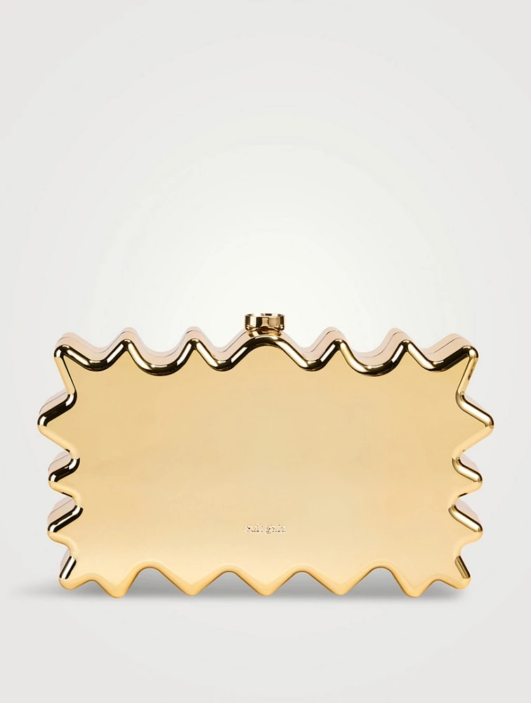 Paloma Metallic Clutch