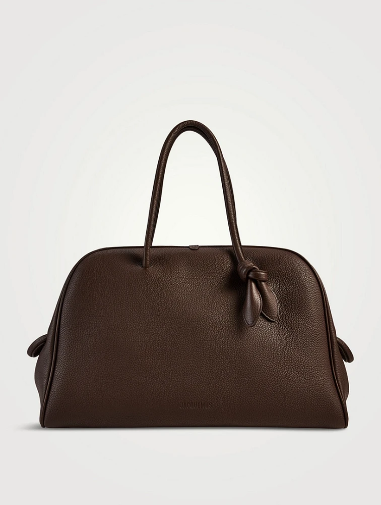Le Grand Turismo Leather Bowling Bag