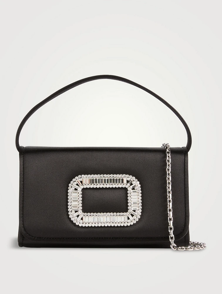 Micro Pilgrim Satin Clutch