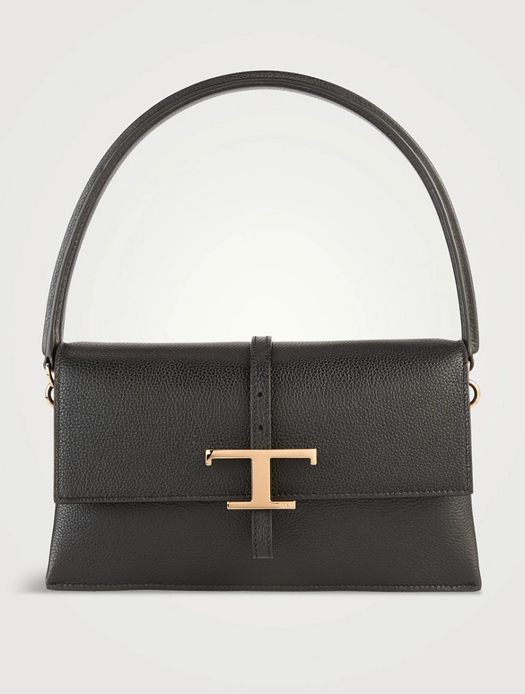 Mini T Timeless Leather Flap Bag