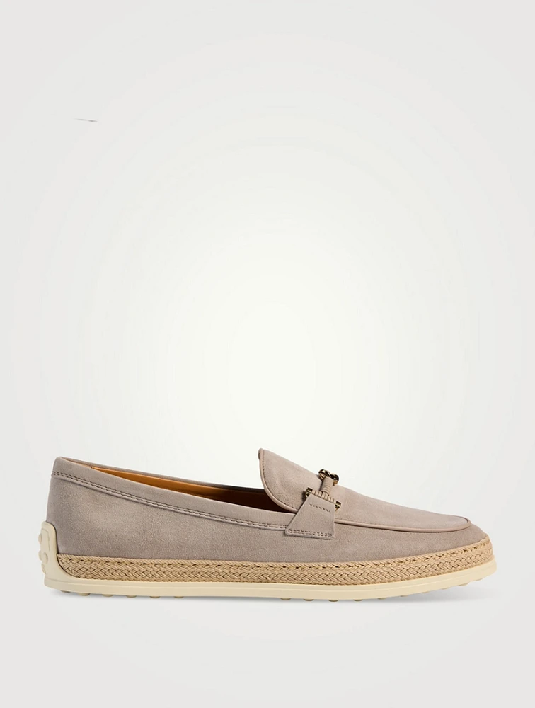 Suede Loafers