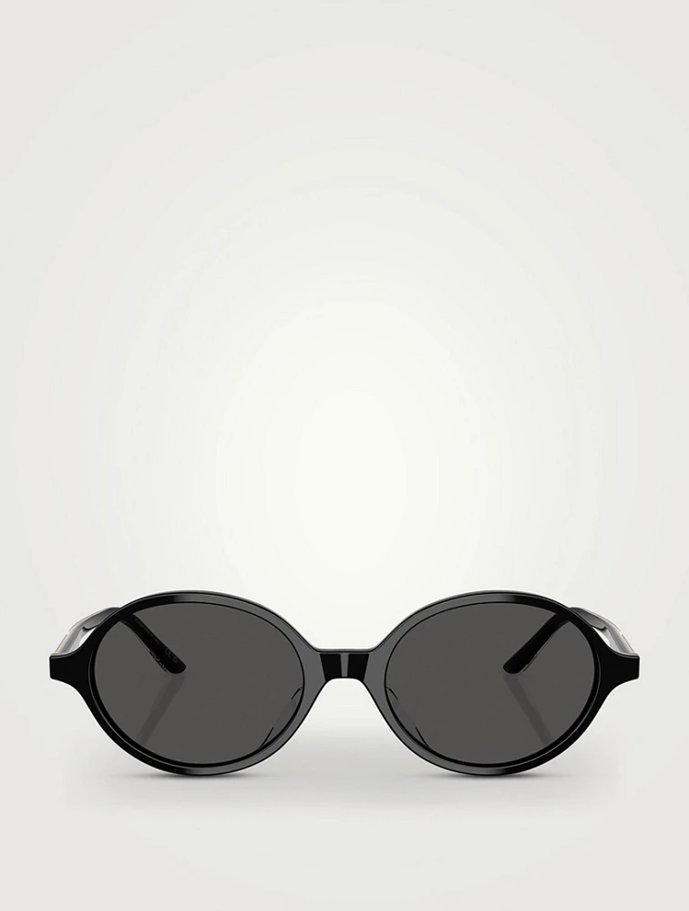 Oliver Peoples x Khaite Oval Sunglasses