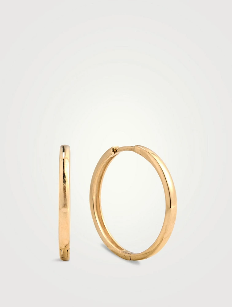 Classique 14K Gold Hoop Earrings