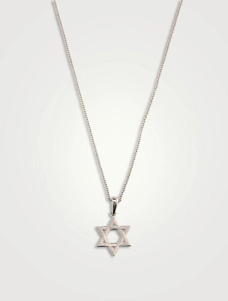 Love Letter Silver Star Of David Charm