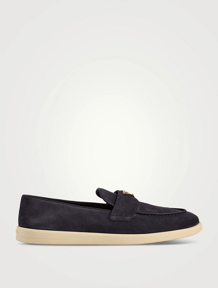 Suede Loafers