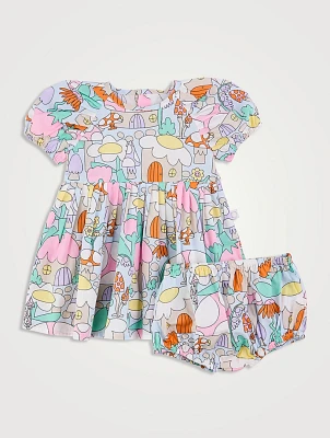 Fairyland Dress And Bloomers Set