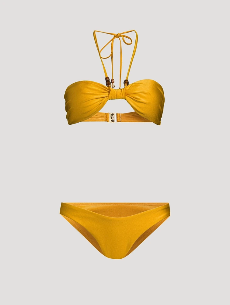Wylie Halter Bikini Set