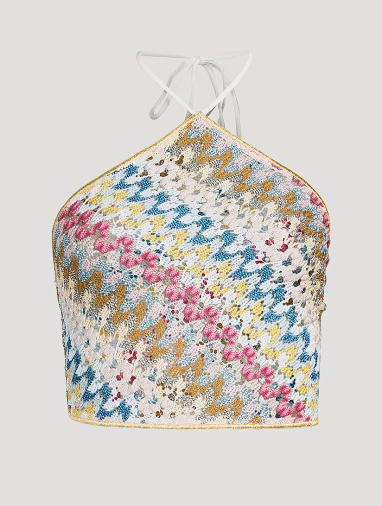 Crochet Halter Tank Top