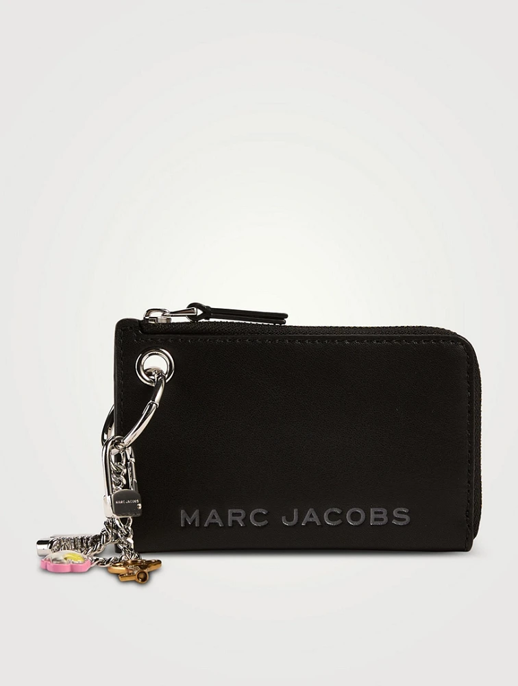 The Top Zip Leather Bag Charm