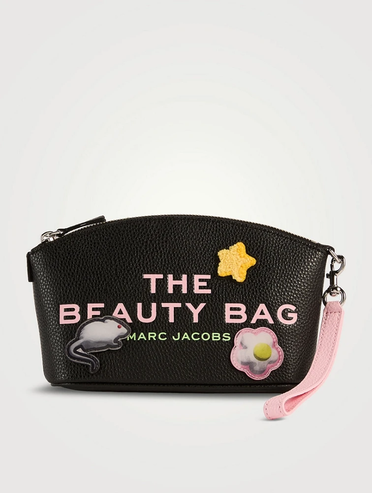 The Beauty Leather Bag In Sticker Print