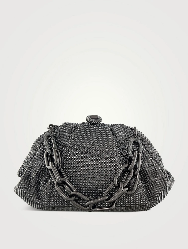 Gemma Fullbead Crystal Clutch