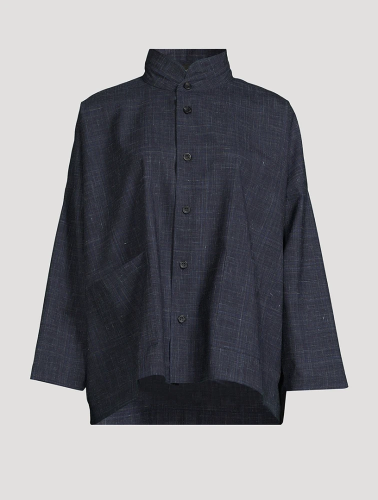 Wool Linen Shirt