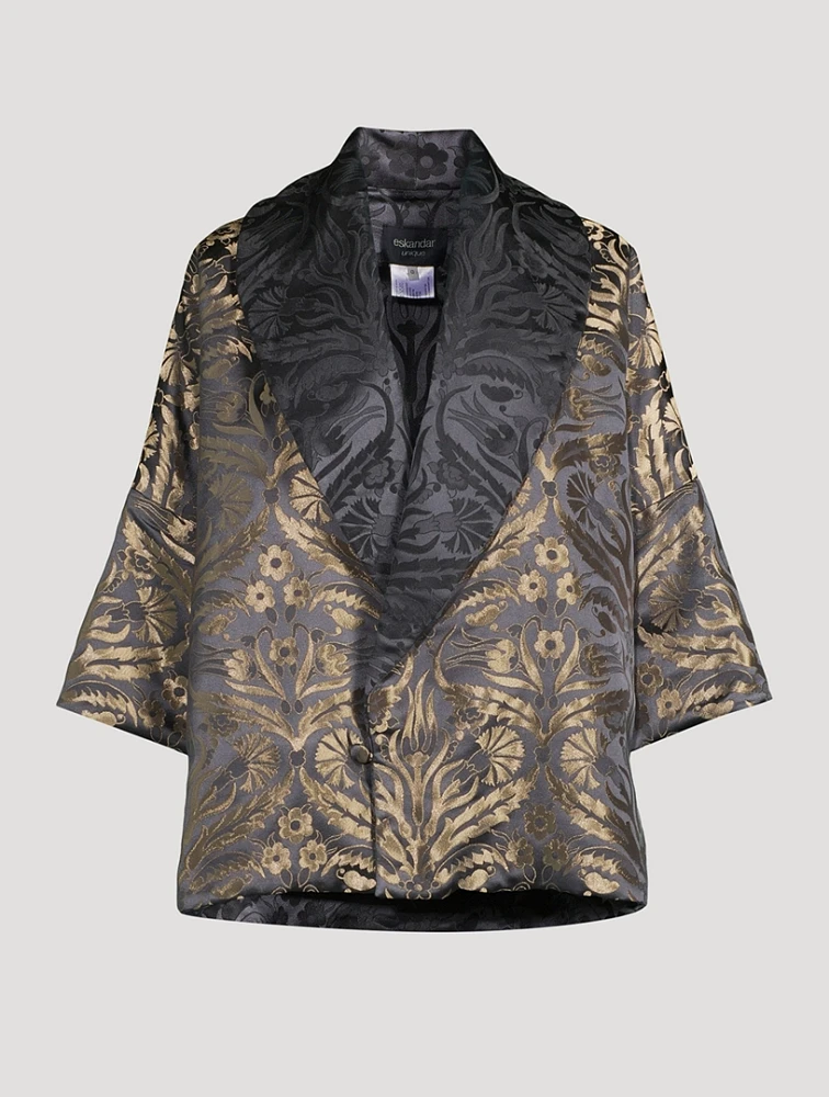Metallic Jacquard Jacket