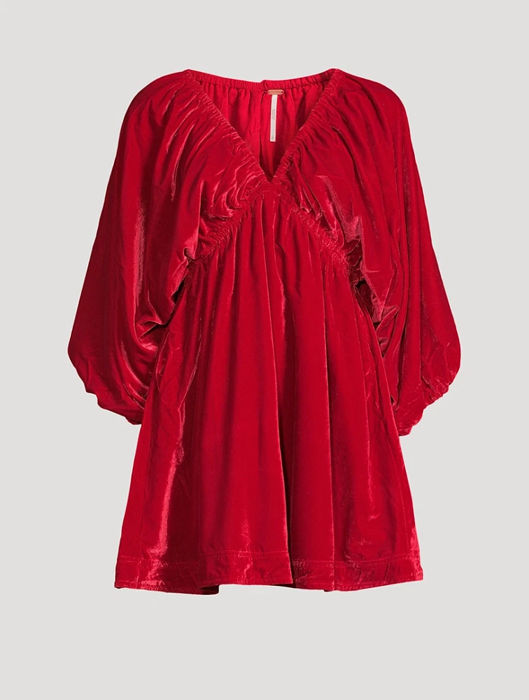 Portia Velvet Mini Dress