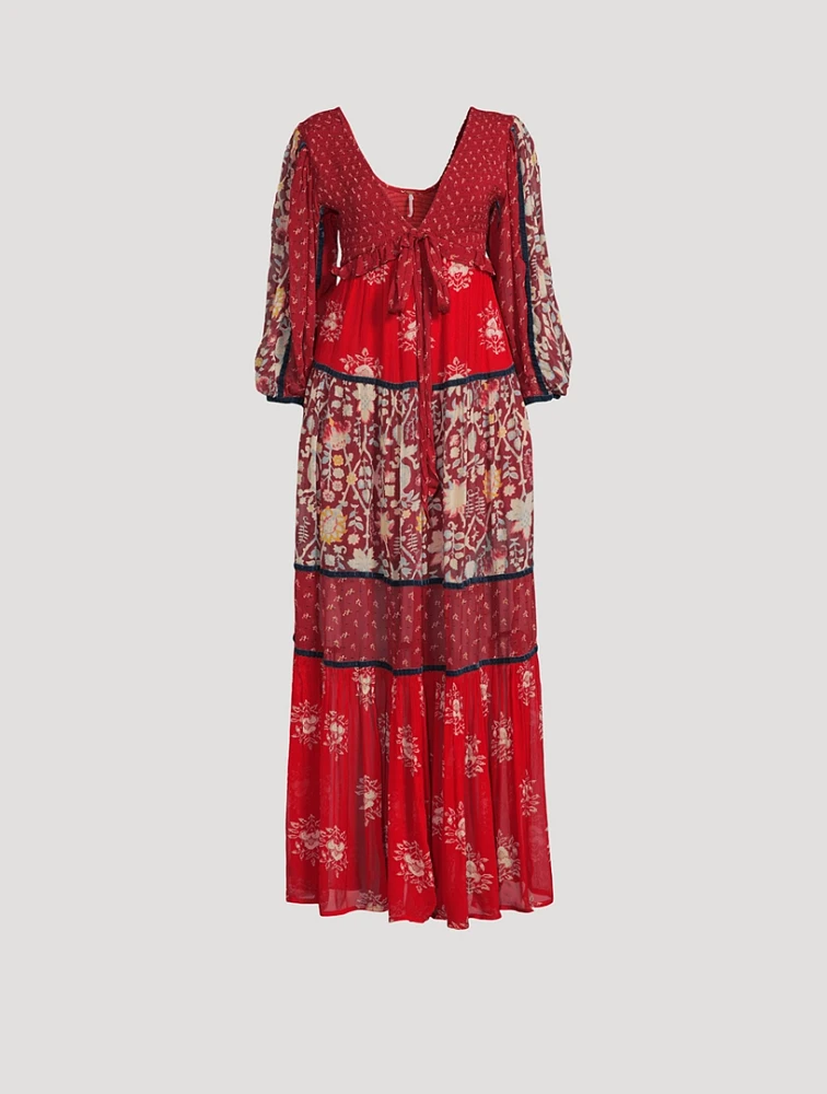 Bali Laurel Maxi Dress Floral Print