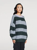 Paris Stripe Jacquard Sweater
