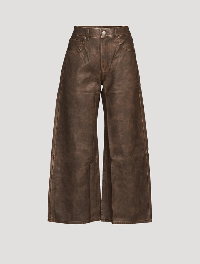 Misha Wide-Leg Trousers