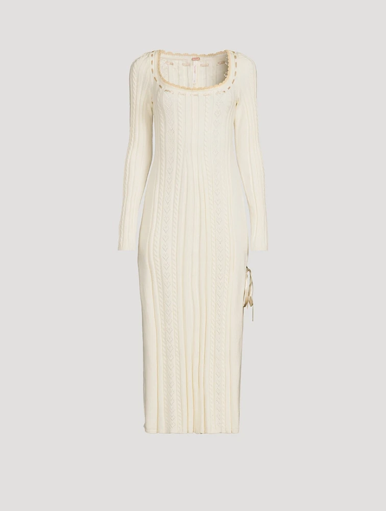 Heart Of Gold Sweater Dress