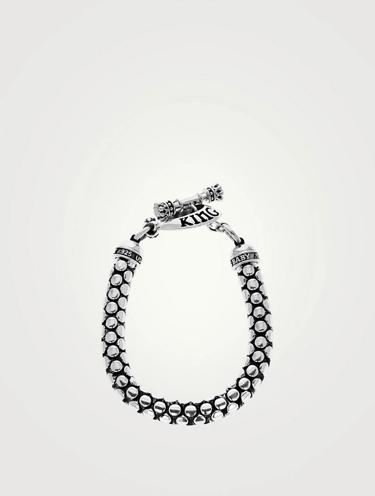 Silver Original Snake Like Bracelet