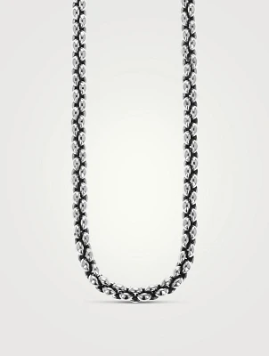 Small Silver Infinity Link Necklace