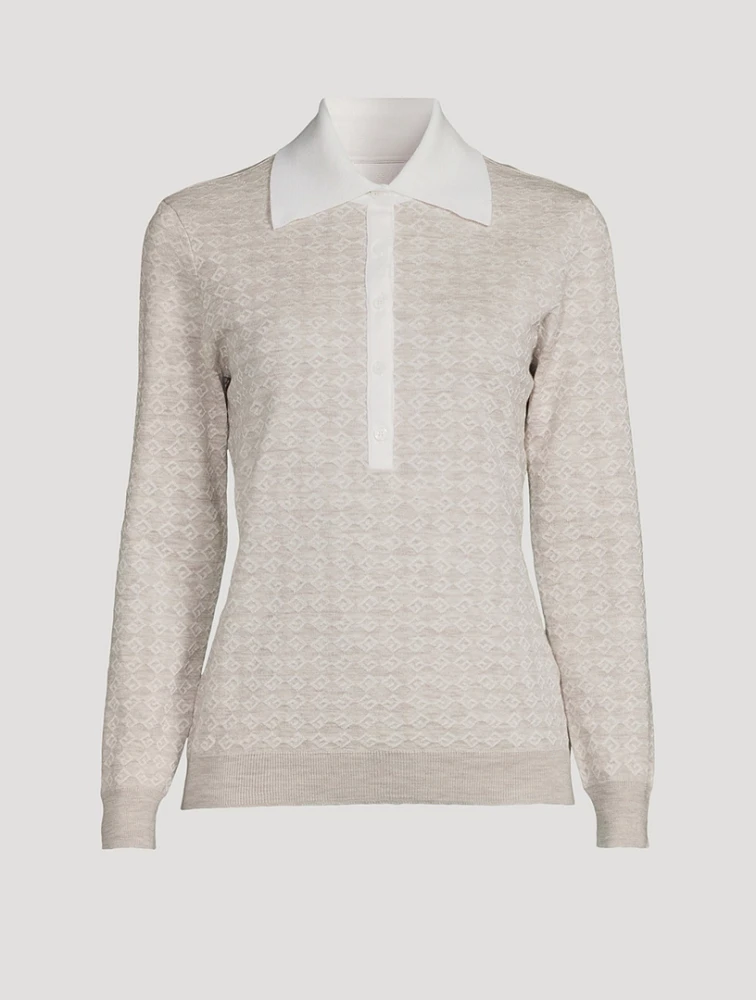 Monogram 72 Jacquard Polo Shirt