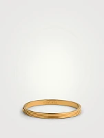 Gold Plated Stainless Steel Bangle Bracelet