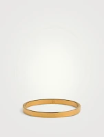 Gold Plated Stainless Steel Bangle Bracelet