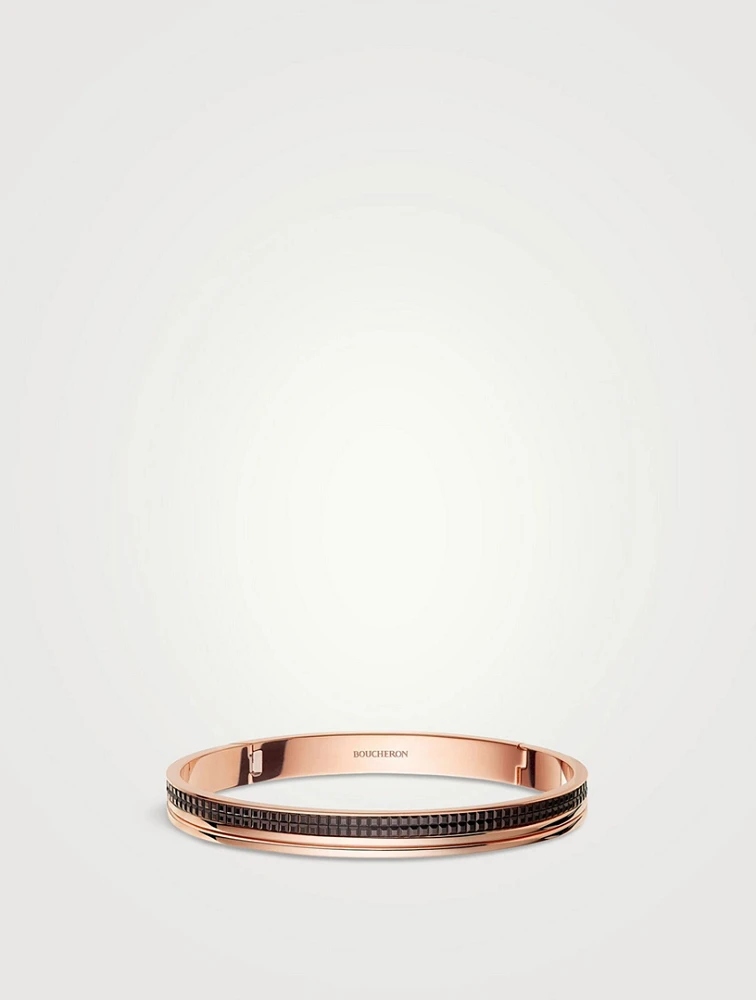 Large Quatre Classique Bracelet With Brown PVD