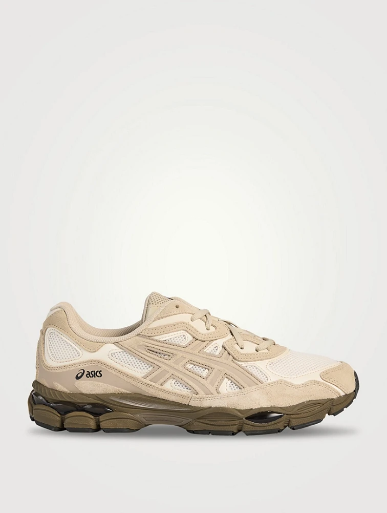 GEL-NYC Mesh And Suede Sneakers