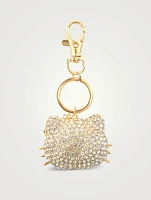 Hello Kitty Face 3D Pavé Keychain
