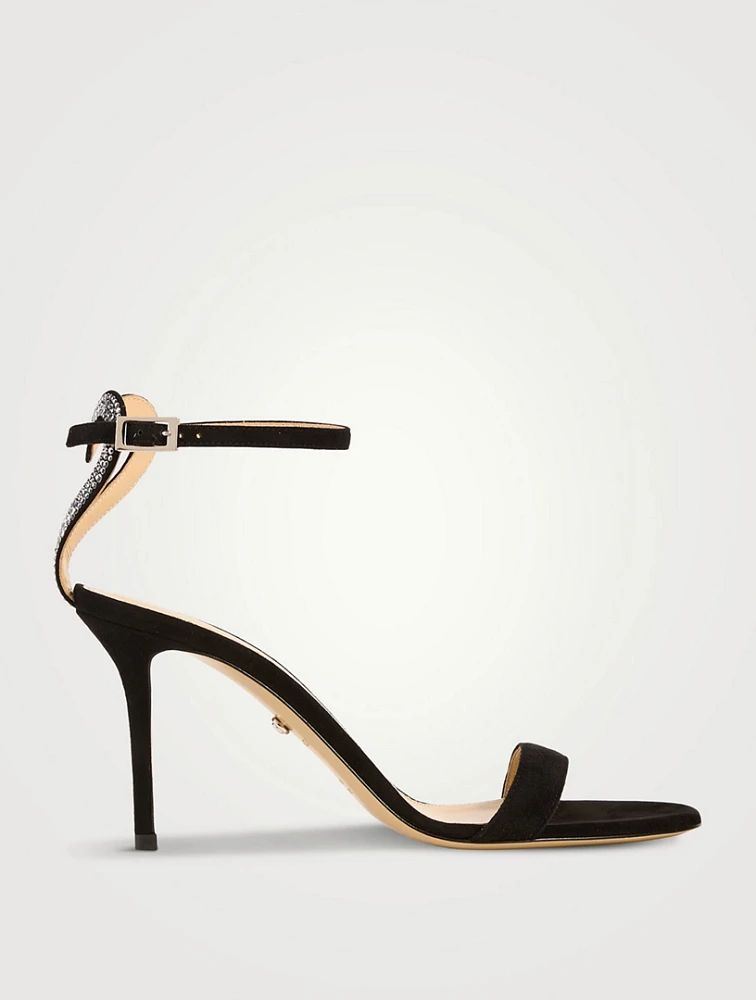 Special Heart Suede Sandals