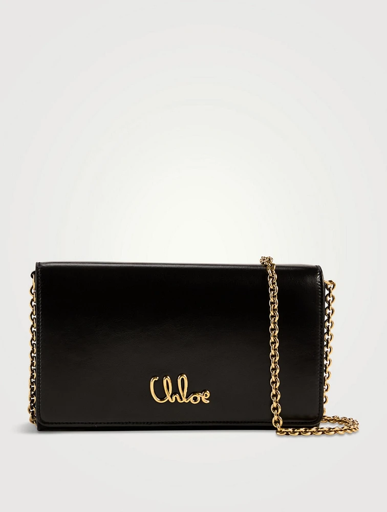 Chloé Iconic Leather Wallet-On-Chain
