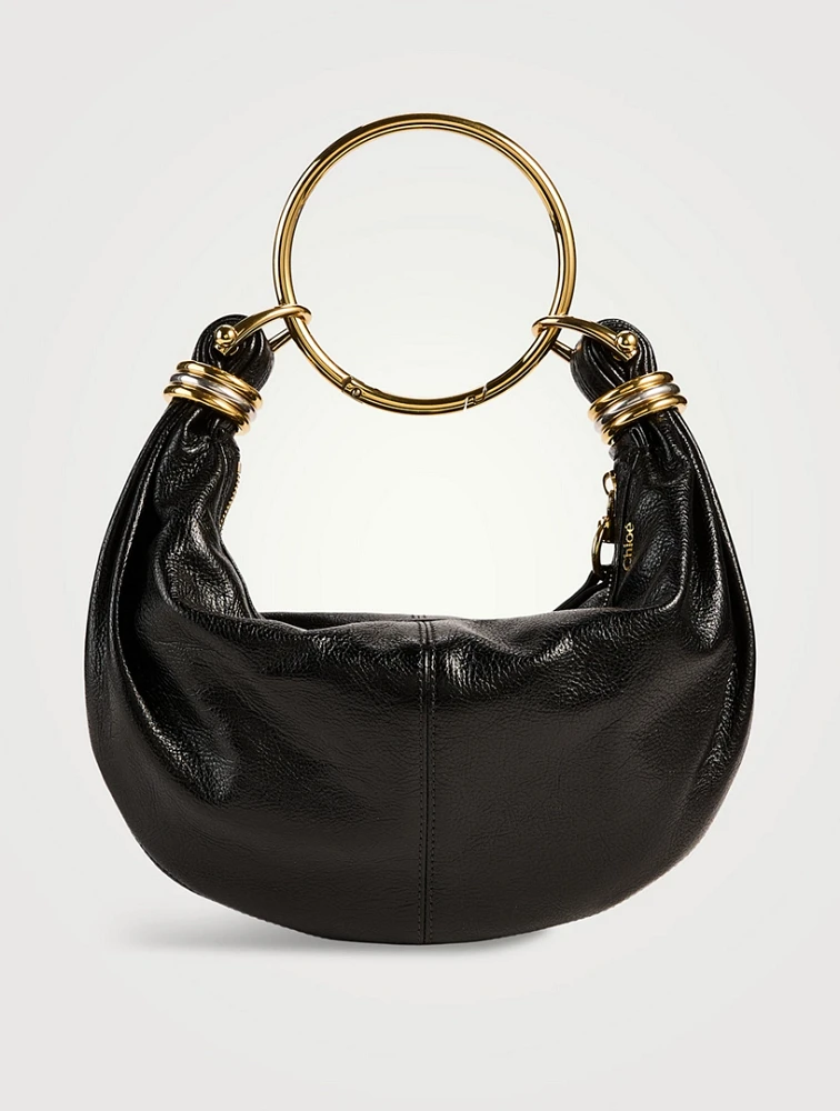 Small Bracelet Leather Shoulder Bag