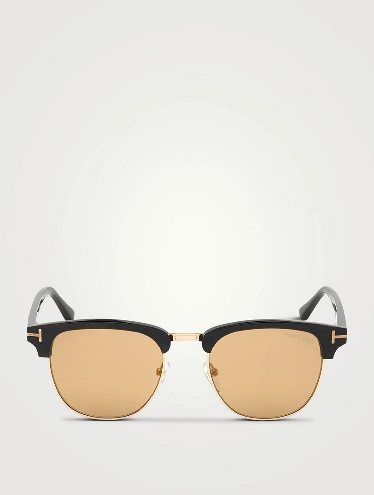 Geometric Clubmaster Sunglasses