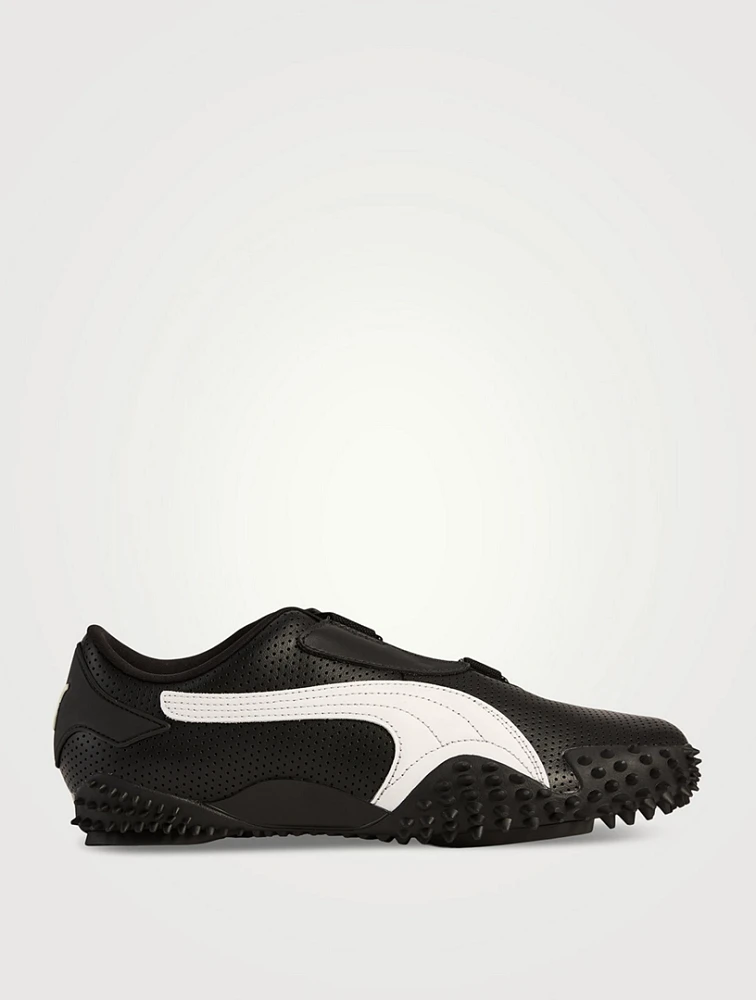 Mostro Perforated Leather Sneakers