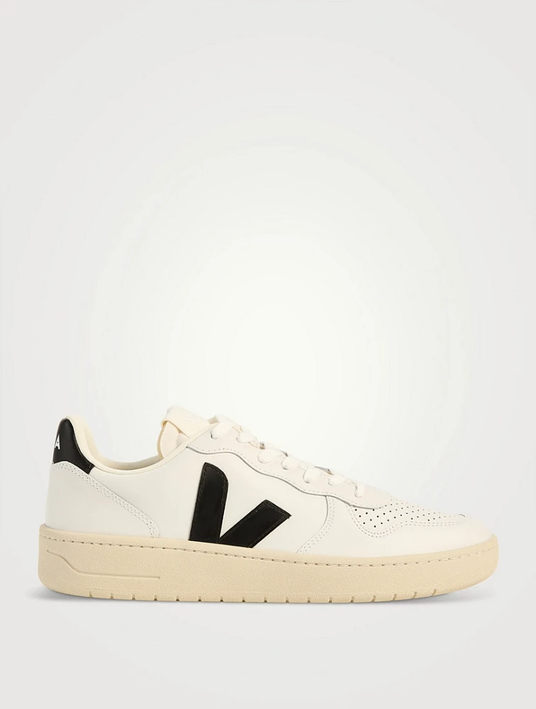 V-10 Leather Sneakers