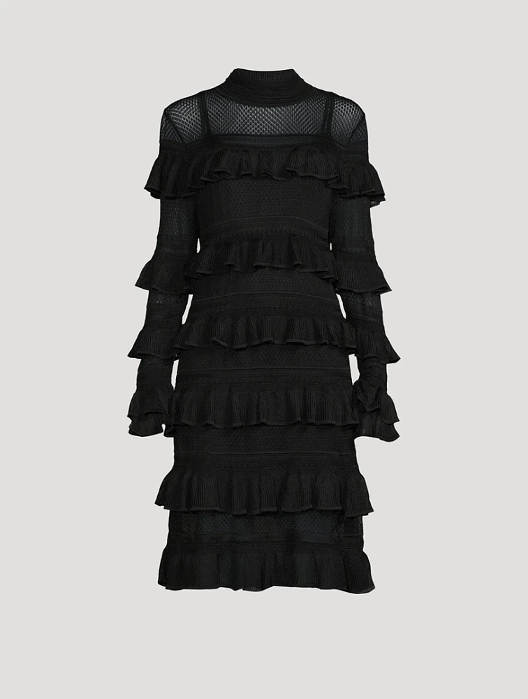 Crush Ruffled Mini Dress