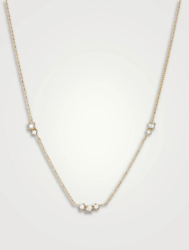 Floating Sapphire Necklace