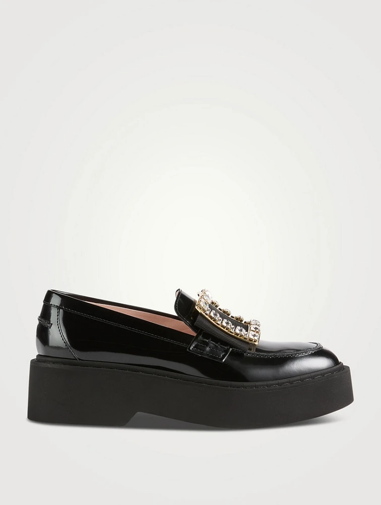 Viv' Rangers Patent Leather Platform Loafers