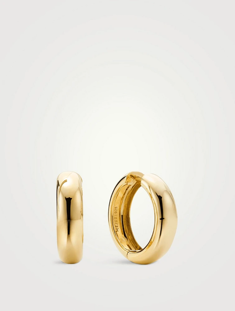 Large Chunky Hoop Earrings