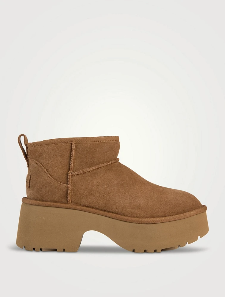 Classic Ultra Mini New Heights Sheepskin Boots
