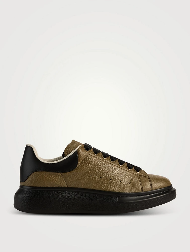 Oversized Leather Sneakers