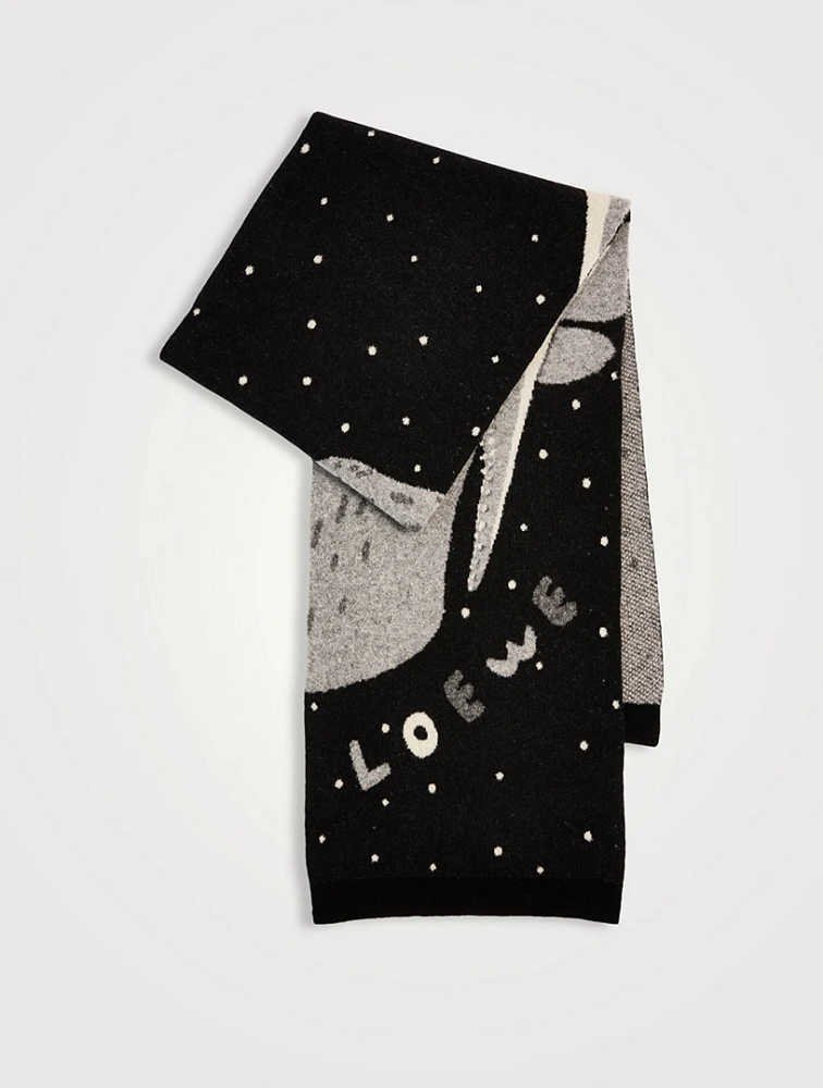 Knit Jacquard Scarf