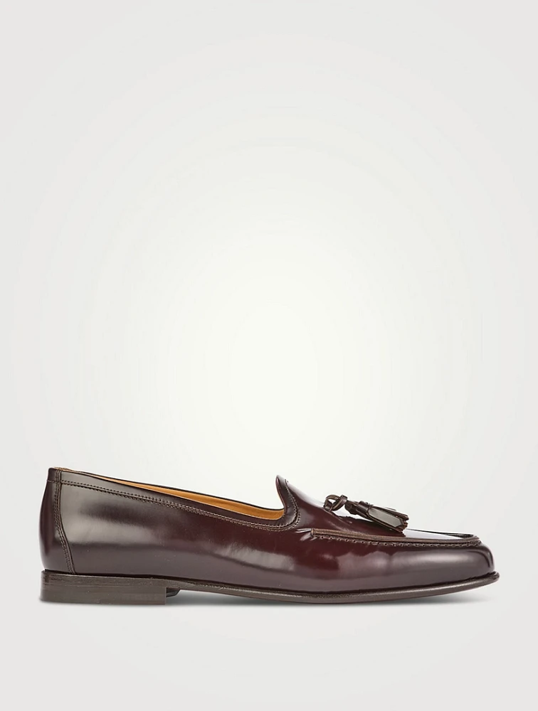 Leather Tassel Loafers