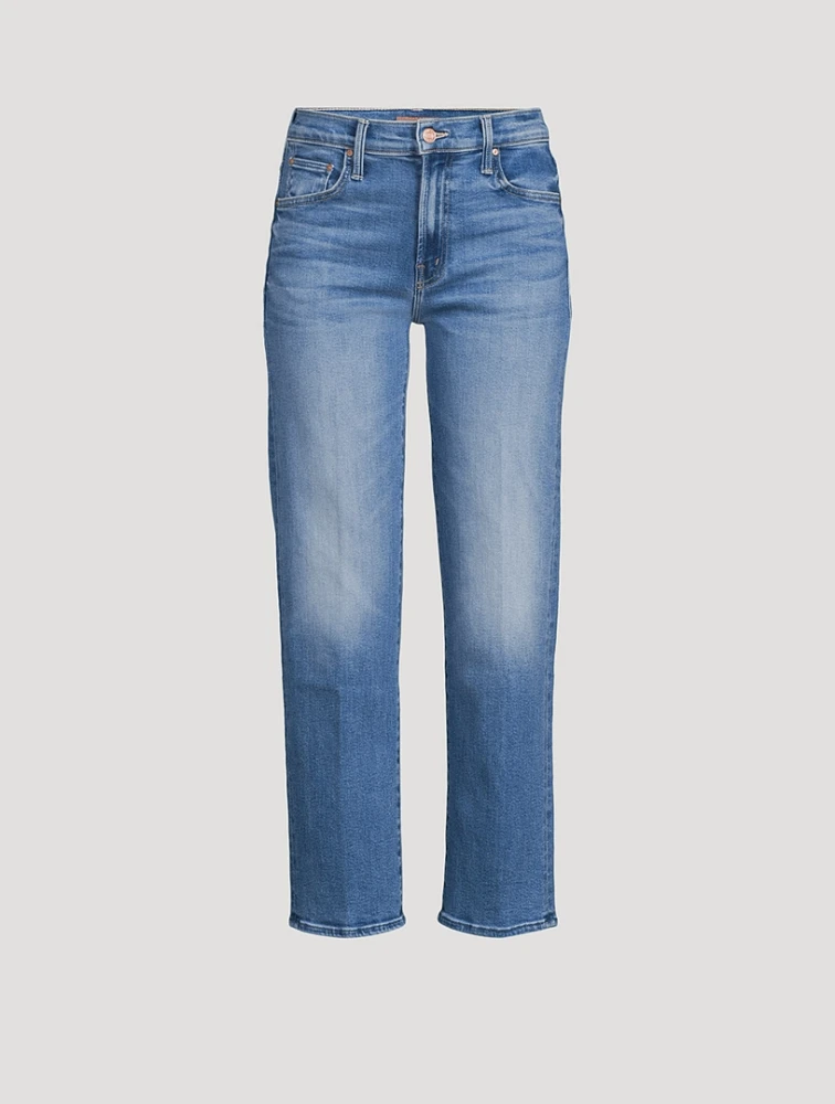 The Rambler Straight-Leg Ankle Zip Jeans