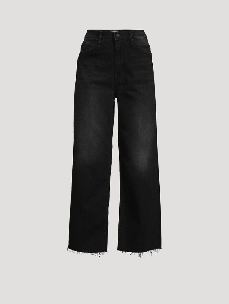 The Spitfire Ankle Fray Straight-Leg Jeans