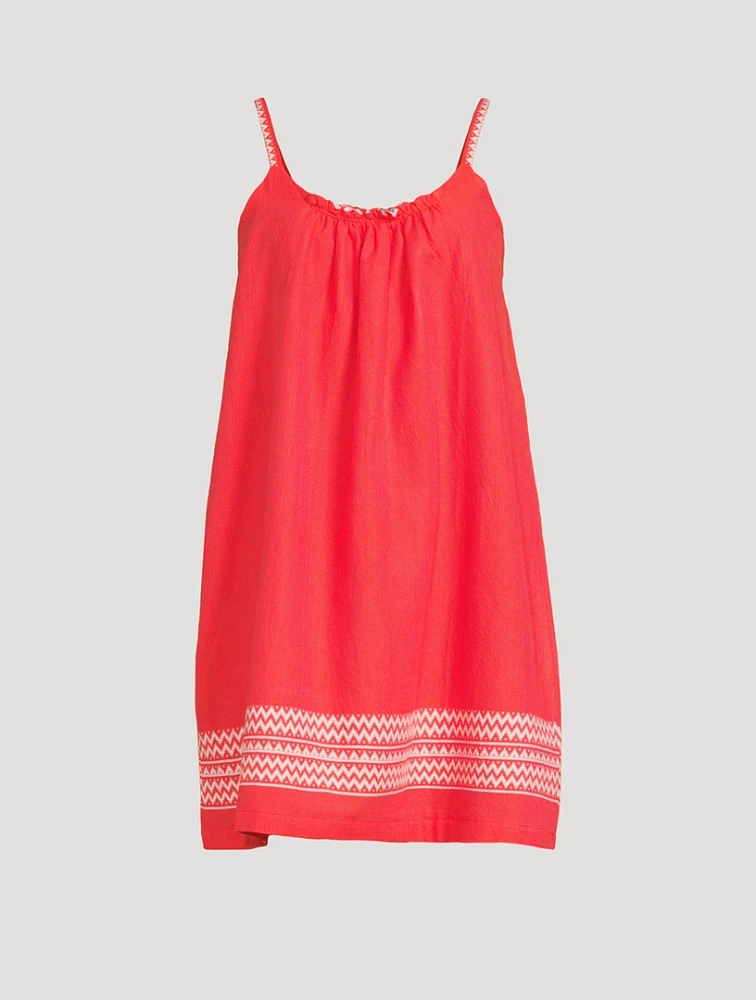 Zina Cotton Swing Dress