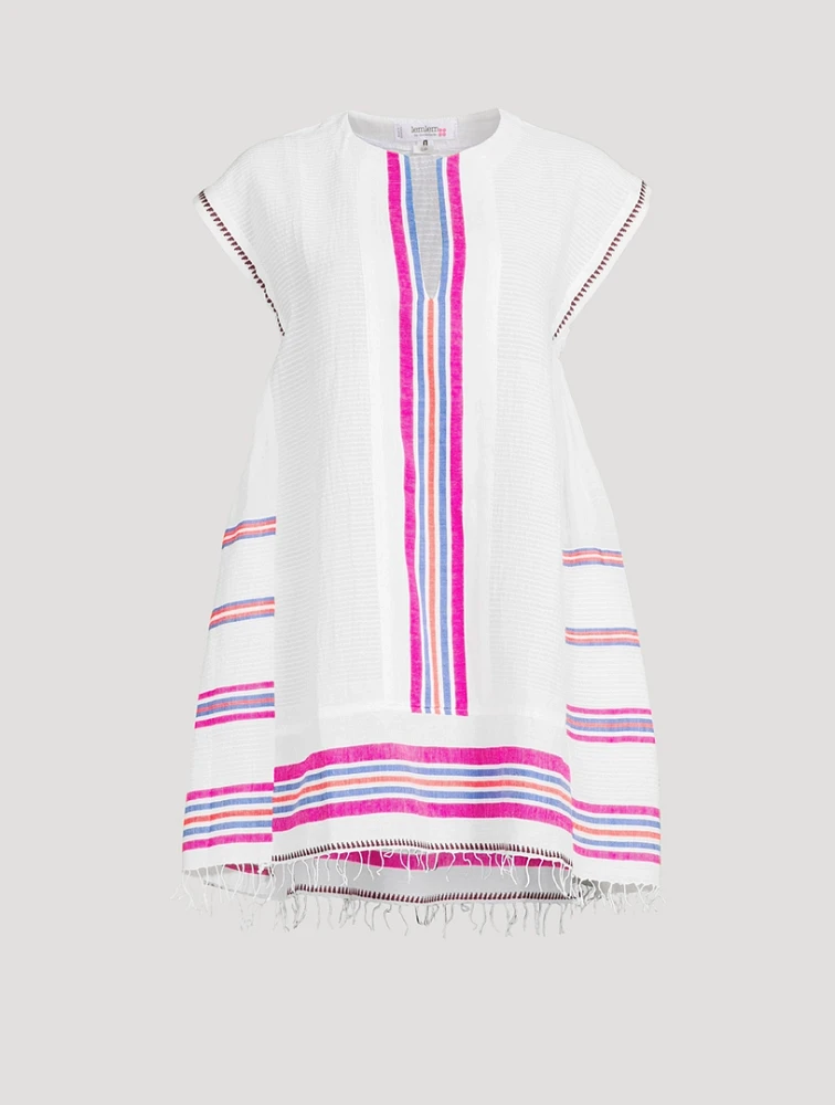 Elina Caftan Stripe Print