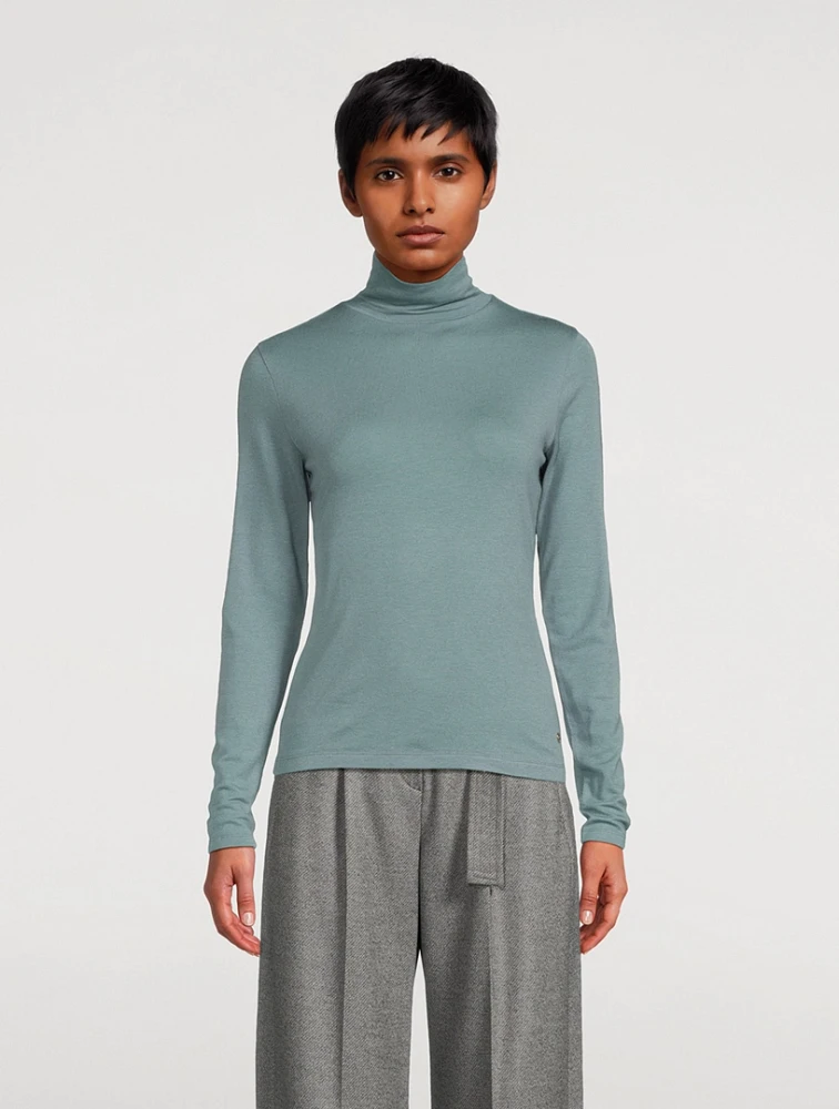 Jersey Turtleneck